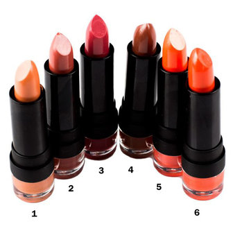 Lipstick nr 1 tot en met 6 gloss D'Donna
