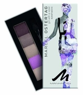 Manthattan Palette by Marcel Ostertag Girl with a Violet